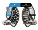 Front discs DBA 5000 T3 Durango III Grand Cherokee WK2 SRT 380mm Catalog number of the part DBA52632BLKS