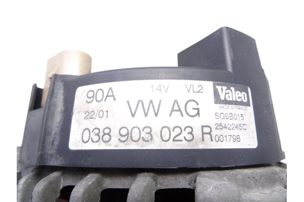 038903023R  ALTERNADOR SKODA OCTAVIA BERLINA (1U2) Ambiente 2001 038903023R 213074 SKODA - 3