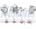 Air conditioning compressor 890980 NIS Catalog number of substitutes Airstal 10 6293 STELLOX 10 80116 SX WILMINK GROUP WG2403934