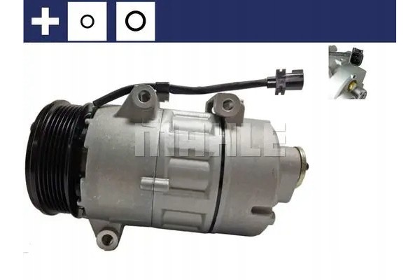 Compresor de aire acondicionado Mahle original Acp 1331 000S para Ford usado 5