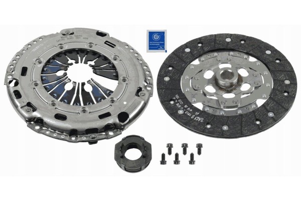 Complete clutch with bearing SACHS 3000 970 036