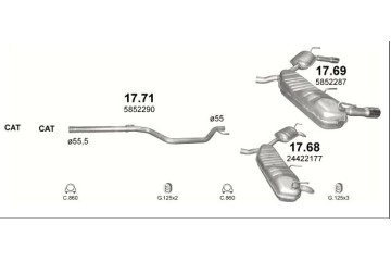 C SIGNUM 17 69 FINAL SILENCER Car type passenger cars