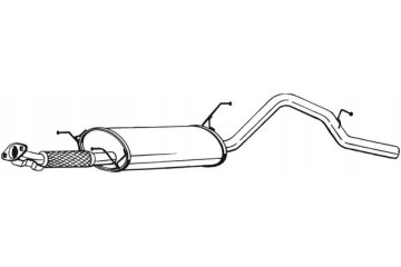 Final silencer BOS285 311 Part manufacturer Bosal