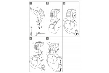 Apoyabrazos Armster 3 para Opel Astra G 1998-2010