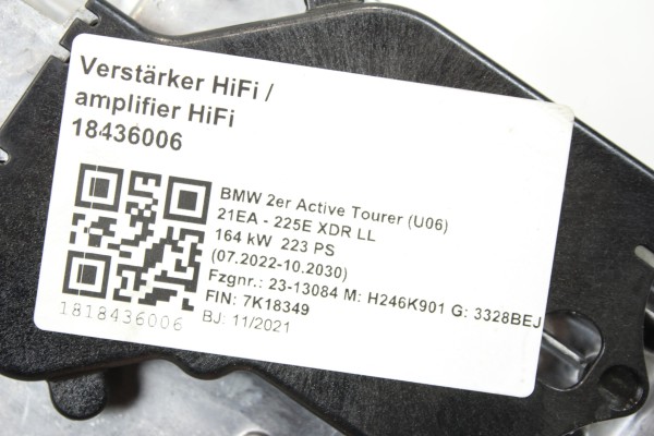 RAM HIGH DAB ECE BMW F40 F44 U06 G20 G22 G30 G60 G01 G05 U11 G07 Car type 4x4 SUV passenger cars