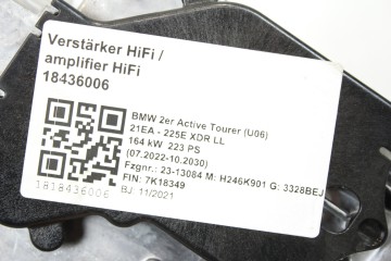 RAM HIGH DAB ECE BMW F40 F44 U06 G20 G22 G30 G60 G01 G05 U11 G07 Car type 4x4 SUV passenger cars