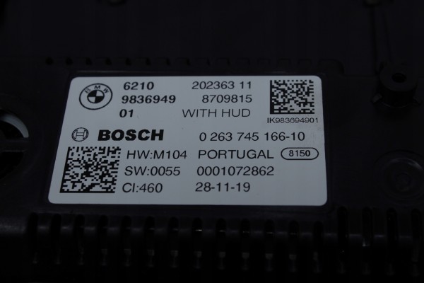 COUNTER LED LIVE HUD CLOCKS BMW G20 G22 G30 G32 G11 G15 G16 G01 G02 G05 G07 Car type passenger cars