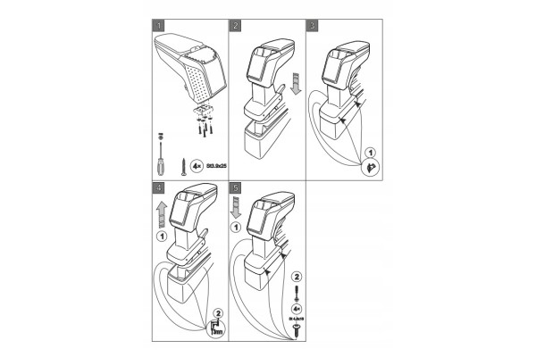 Reposabrazos LUXUS ARMSTER 2 HYUNDAI i10 2020-