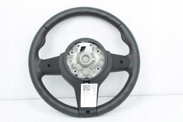 LEATHER STEERING WHEEL MPAKIET BMW M2 F87 M3 F80 M4 F82 F83 Installation side front