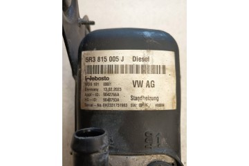 2023 Volkswagen Caddy Parking heater Webasto 5R3815005J Catalog number of substitutes 9040793A