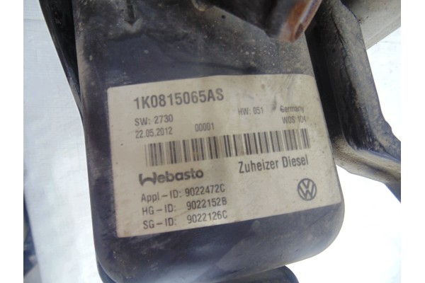 Calefactor de Estacionamiento Webasto para Volkswagen Caddy 2012 usado 7