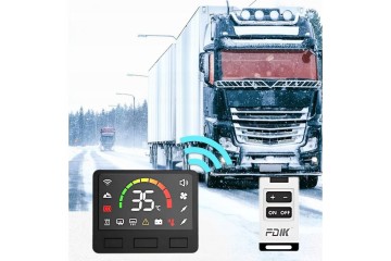 Parking Heating 5kW 24V Diesel LCD FDIK Oil Heater With Blower Version European