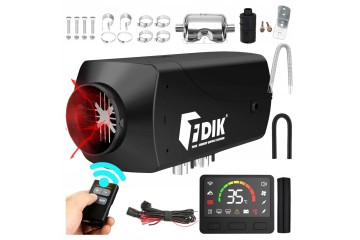 Calefactor diésel estacionario 12V 24V 5kW con pantalla LCD Bluetooth