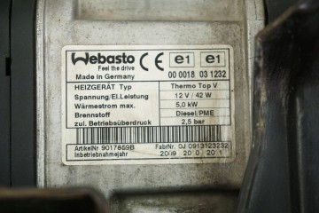 Calefactor estacionario Webasto para Volkswagen Touran 1K0815005JT 901