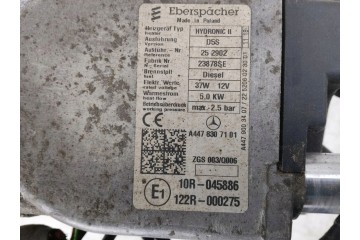 GENUINE Parking heater Webasto A4478307101 Product weight with unit packaging 12 kg