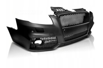 FRONT BUMPER SPORT AUDI A4 B7 04 08R BLACK PDC