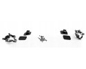 FRONT BUMPER SPORT AUDI A4 B7 04 08R BLACK PDC Catalog number of the part ZPAU14AB