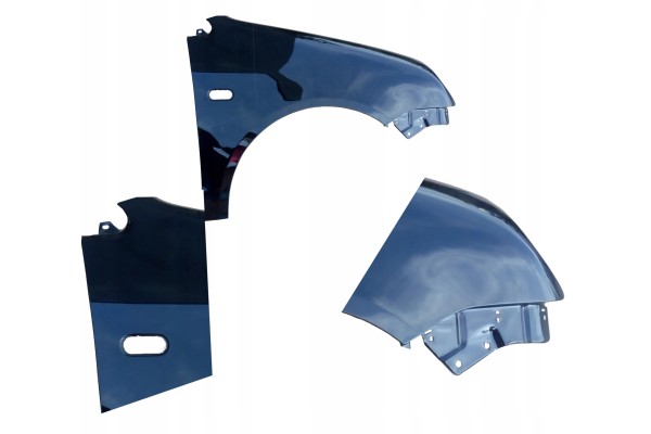 Aleta para VW Polo 9N - Lado Derecho, con Agujero para Intermitente, Todos los Colores, 2001-2005, Pintada nuevo 5