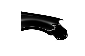 Mudguard VW Golf 6 VI Right LC9X 08 13 New Lacquered Catalog number of the part GOLF 6 RECHTS LC9X