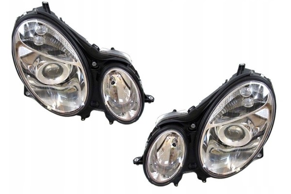 HEADLIGHTS MERCEDES W211 E KLASSE 2002 2006