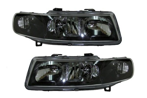 SET OF HEADLIGHTS SEAT LEON TOLEDO 1999 2005 TYC