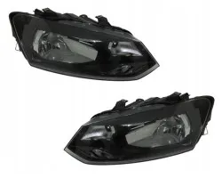 Faros delanteros VW Polo 6R H4 2009-2017 con motores