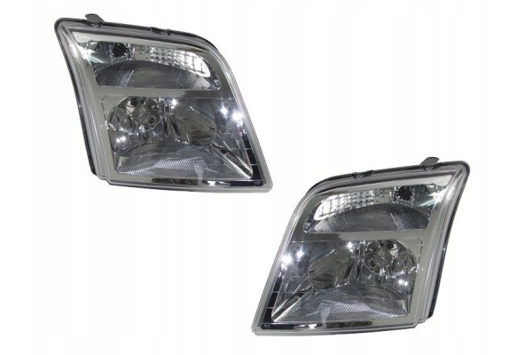 SET OF HEADLIGHTS FORD TRANSIT CONNECT 2002 2014