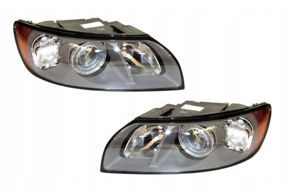 HEADLIGHTS VOLVO S40 V50 2004 2007