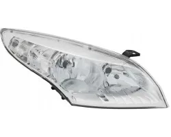 Faro delantero TYC izquierdo halógeno eléctrico con motor para Renault Megane III