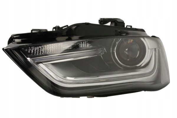 HEADLIGHT LAMP LE TYC XENON LED Audi A4 11 15 DRL Installation side left