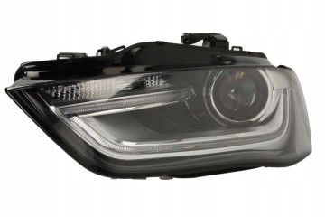 HEADLIGHT LAMP LE TYC XENON LED Audi A4 11 15 DRL Installation side left