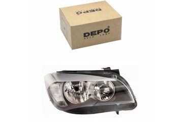 Bmw X1 E84 09 12 Lamp Headlight Right Depo Height adjustment electric