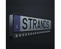 Board frame with LED Panel Strands NUUK E LINE BLACK LED BAR 20 809445 Part manufacturer Strands