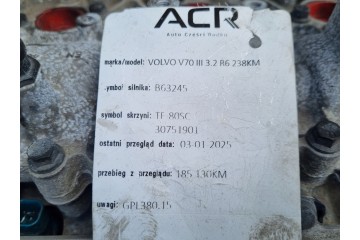 Motor Volvo S80 II 3.2 Gasolina 238CV con kilometraje documentado 1851