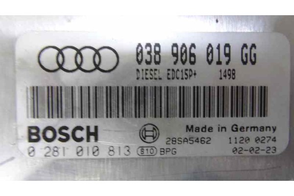 038906019GG CENTRALITA MOTOR UCE AUDI A4 BERLINA (8E)