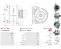 New Alternator KIA SORENTO I JC 3 3 V6 4WD HYUNDAI GRANDEUR TG 3 3 Catalog number of substitutes AS PL ABE9006