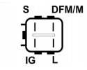AS PL A6096 ALTERNATOR TOYOTA AURIS 2 0D 4D 07 Product weight with unit packaging 7 kg