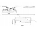 Hydraulic hand brake ODESA CNC level Quality of parts according to GVO Z replacement