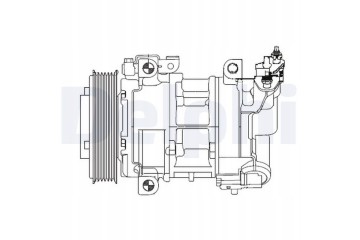 COMPRESSOR KLIM CITROEN BERLINGO 10 DELPHI CS20325 Part manufacturer Delphi