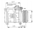 AIR CONDITIONING COMPRESSOR 32048 NRF Packaging status original