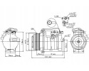Nissens 89315 Compressor air conditioning Version European