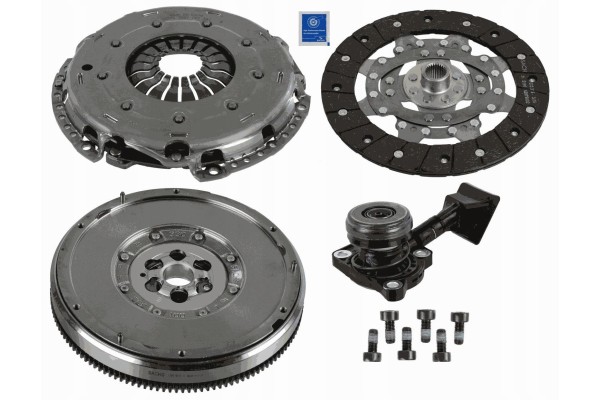 Two mass wheel clutch set with hydra bearing SACHS 2290 601 156
