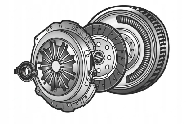 CLUTCH SET THRUST BEARING DISC