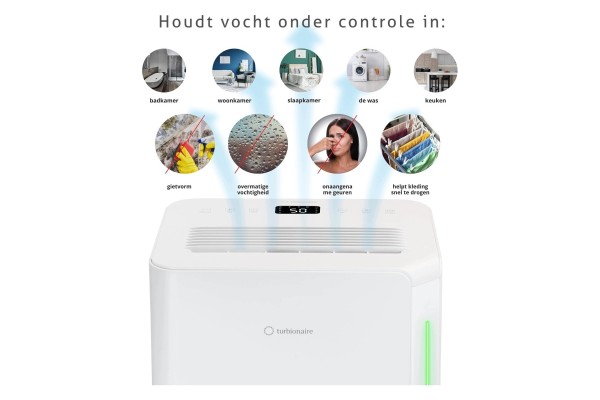 Deshumidificador 20 L WiFi Operación Silenciosa 41 dB