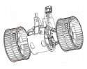 BEHR HELLA BLOWER MOTOR BMW 5 E60 03 6 E60 04 Part manufacturer Behr Hella Service