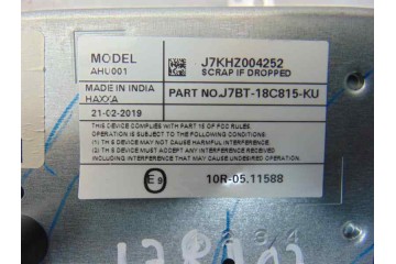 J7BT-18C815-KU SISTEMA AUDIO / RADIO CD FORD KA+ (CDU)