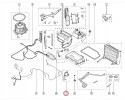 Blower air supply fan Renault Espace IV 7701207452 2 resistors Catalog number of the original 7701207452