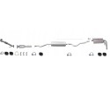 VW SHARAN 1 9 TDI 85KW 2000 2010 SILENCERS MIDDLE END PIPE WHOLE SYSTEM