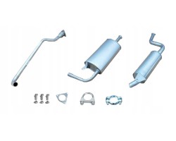 RENAULT ESPACE IV 2 0 TURBO 2002 2006 SILENCERS SILENCER MIDDLE END TUBE