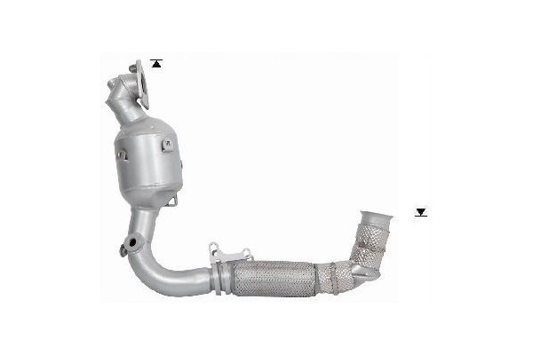 CATALYTIC CONVERTER FORD FIESTA VII 1 1I 12V 2017